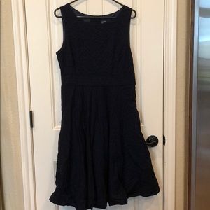 Navy jcrew dress